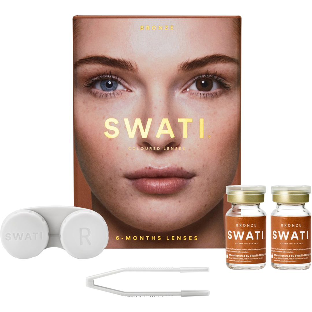 SWATI Cosmetics 6 Month Lenses, Bronze