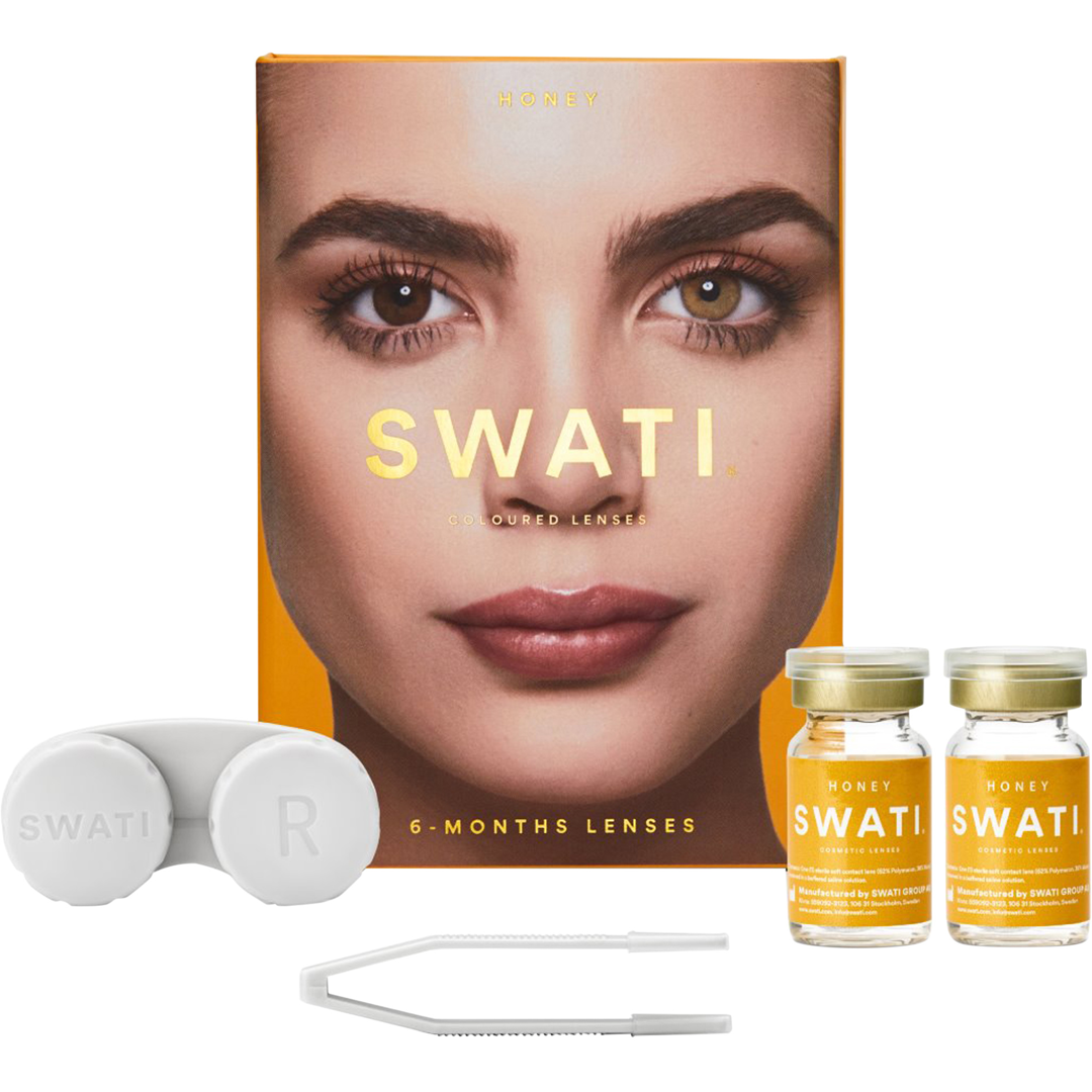 SWATI Cosmetics 6 Month Lenses, Honey