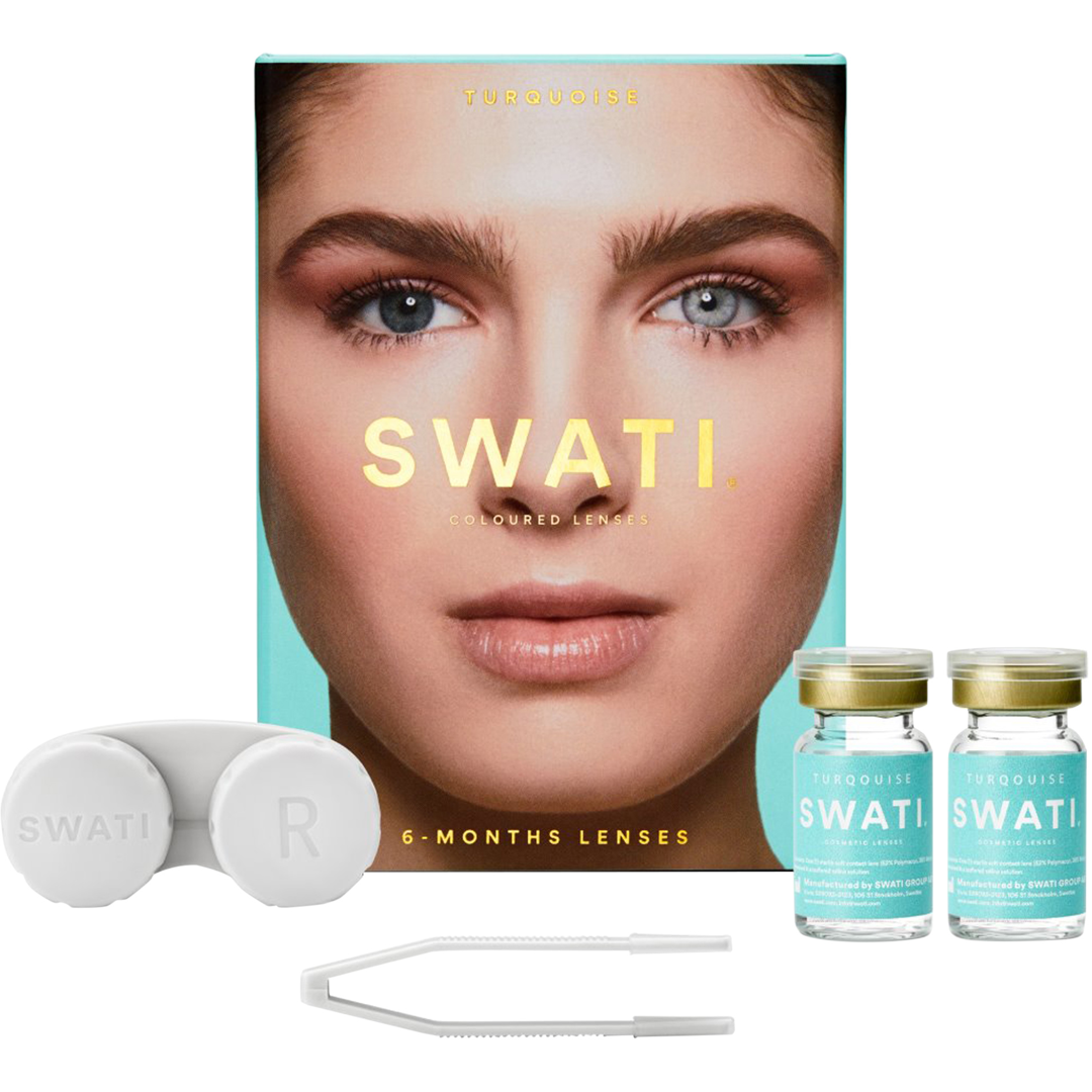 SWATI Cosmetics 6 Month Lenses, Turquoise