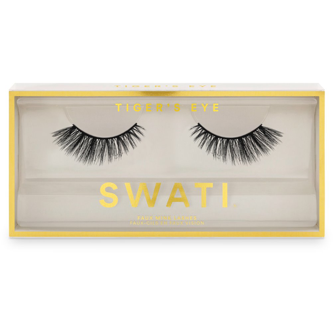SWATI Cosmetics Faux Mink Lashes, Tigers Eye