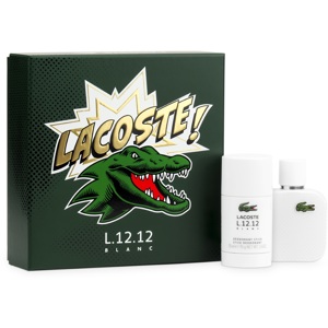 L.12.12 White Pour Homme Gift Set, EdT 50ml + Deostick 75ml