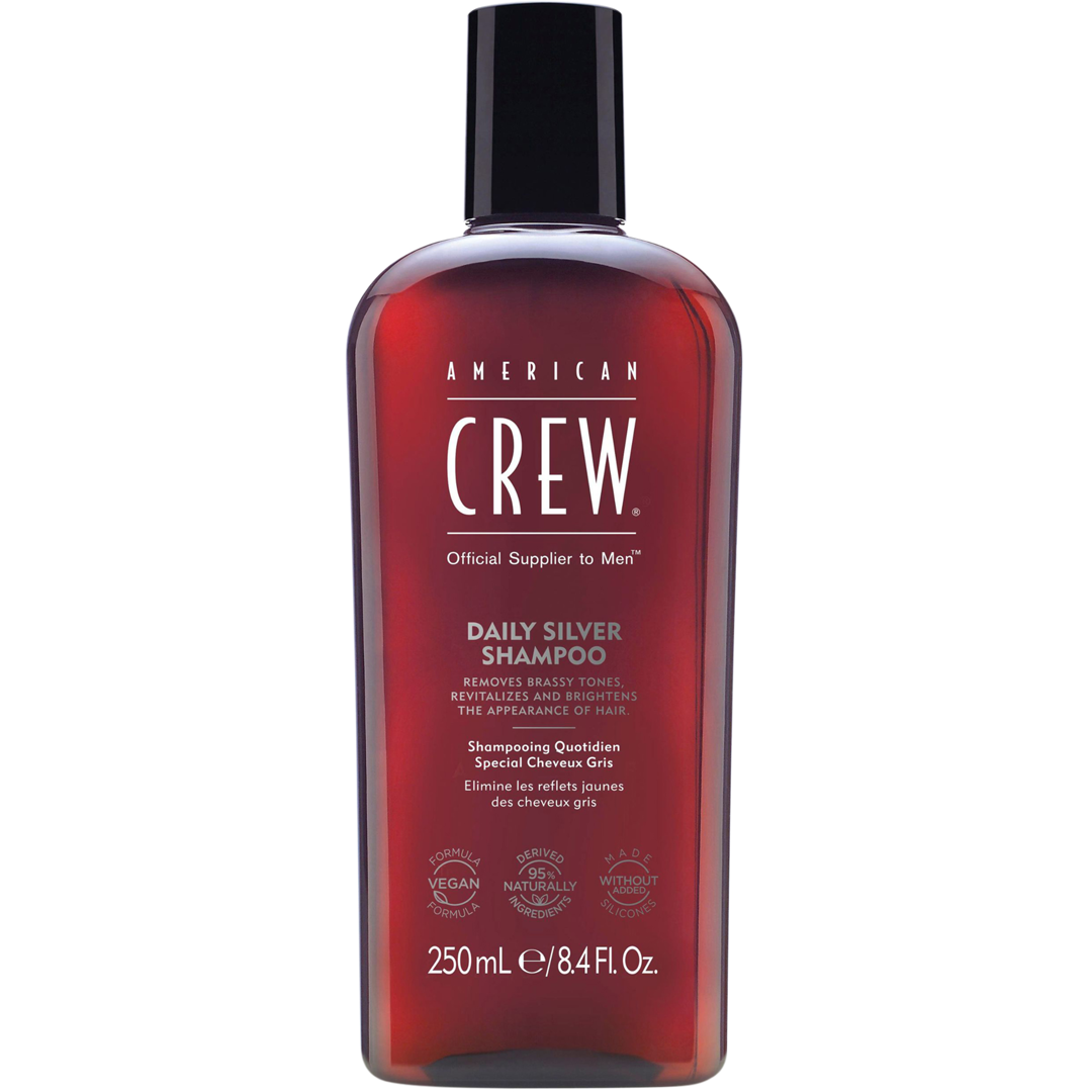 American Crew Daily Silver Shampoo, 250ml, Hopeashampoo