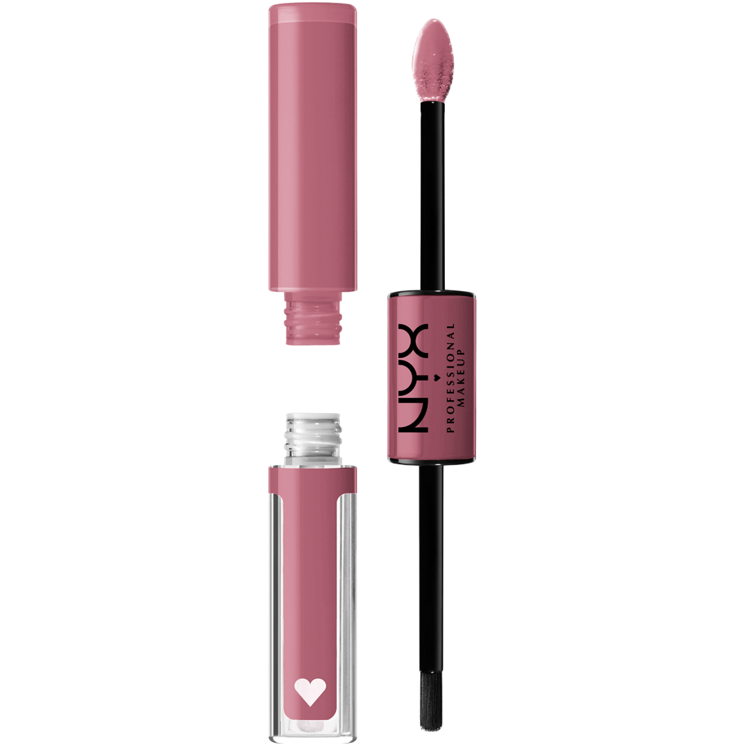 NYX Shine Loud High Pigment Lip Shine, 26 Fierce Flirt