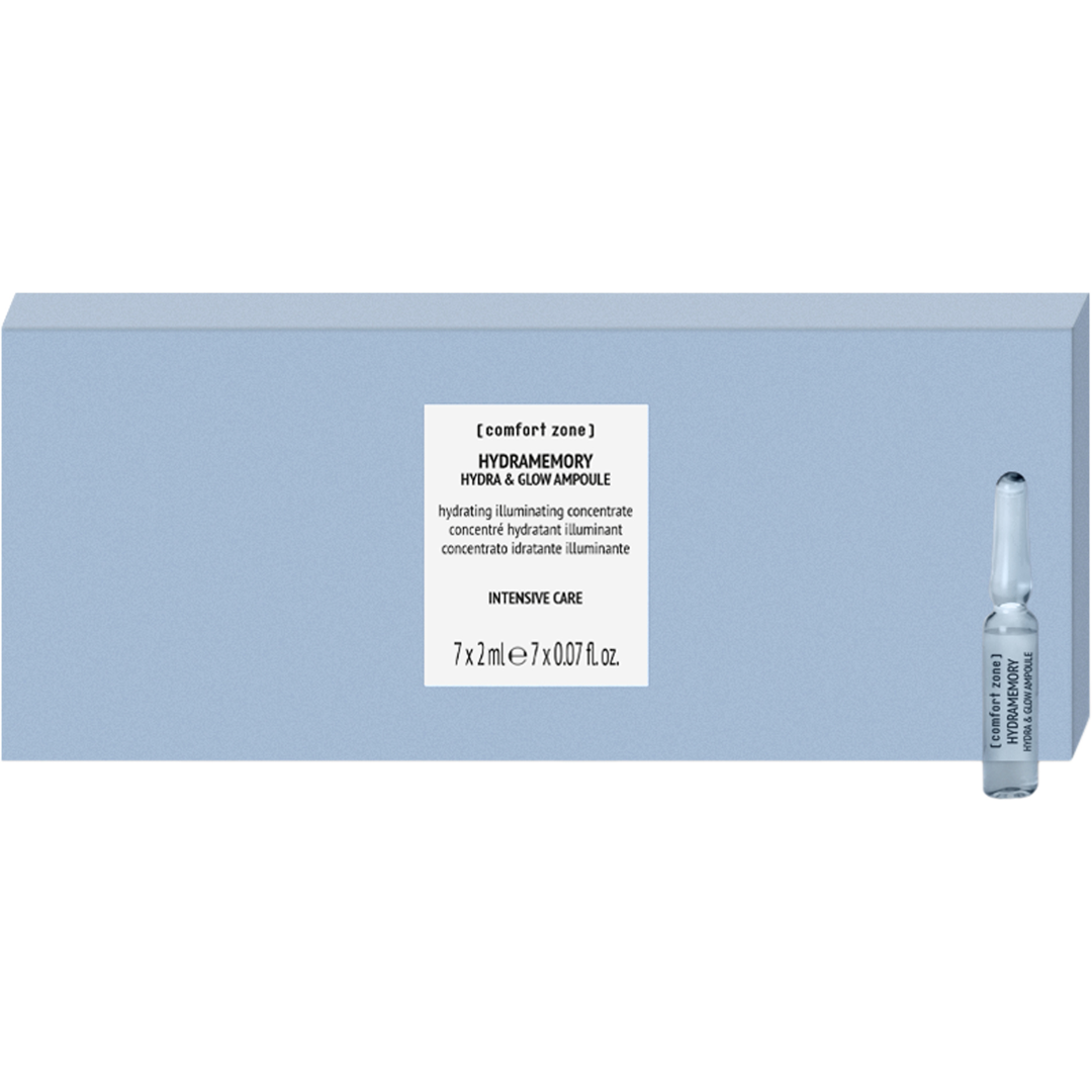 Comfort Zone Hydramemory Hydra & Glow Face Ampoules, 7x2ml