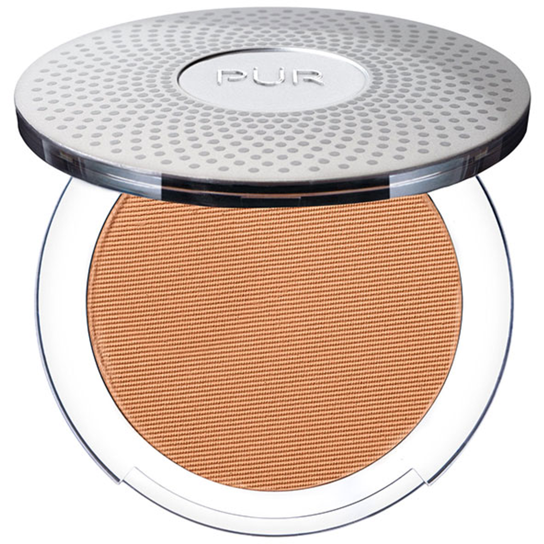 PÜR 4-in-1 Pressed Mineral Foundation, 8g, Medium Tan / TP4, Meikkivoide