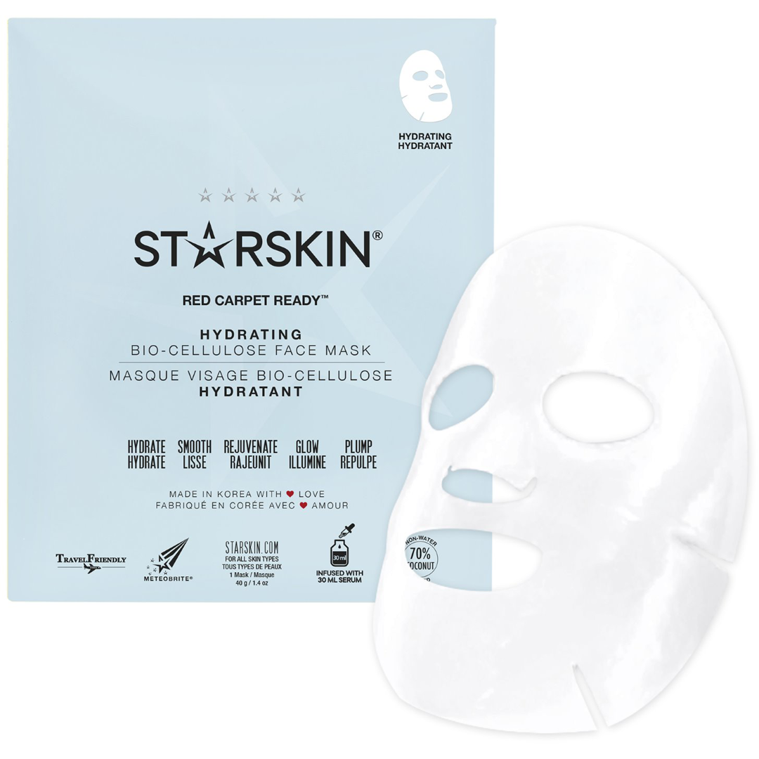STARSKIN RED CARPET READY™ Hydrating Bio-Cellulose Face Mask, 30ml ansiktsmask