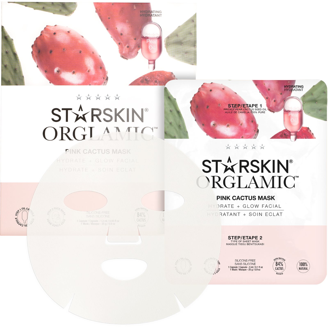 STARSKIN ORGLAMIC® Pink Cactus Mask, 26,2ml ansiktsmask