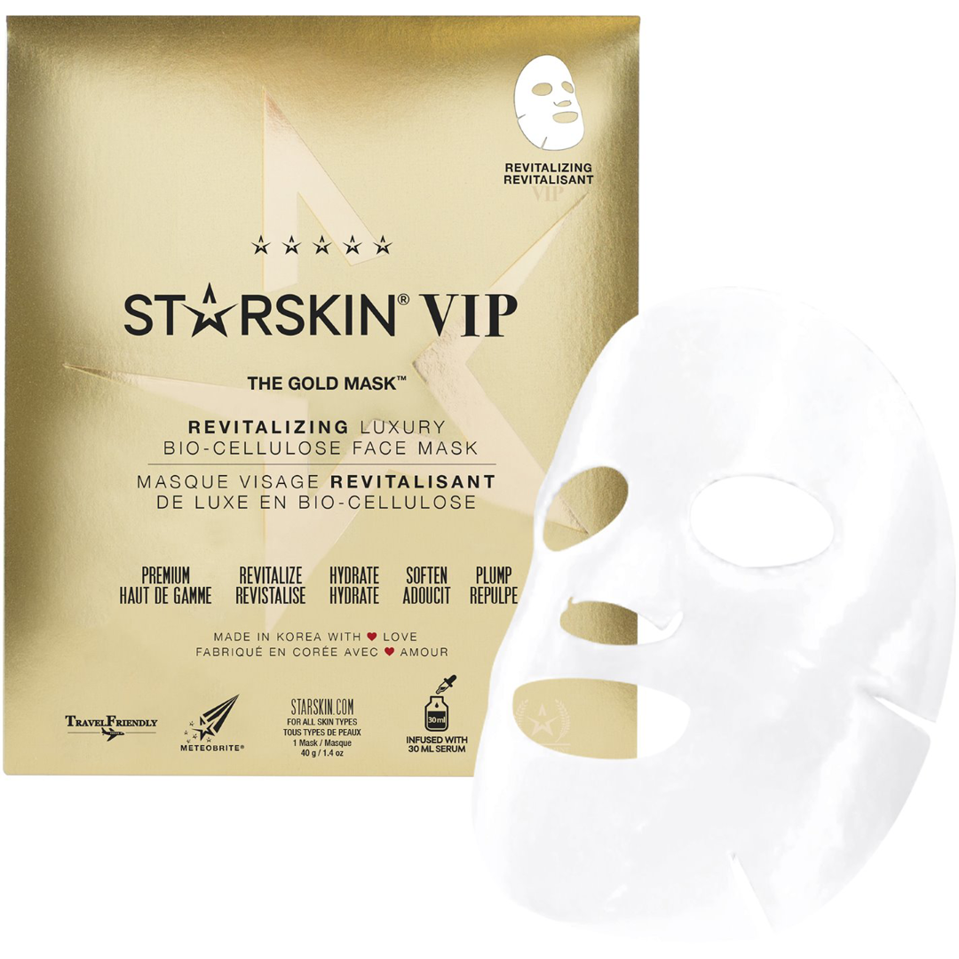 STARSKIN THE GOLD MASK™ VIP Revitalizing Luxury Bio-Cellulose Face Mask, 30ml ansiktsmask