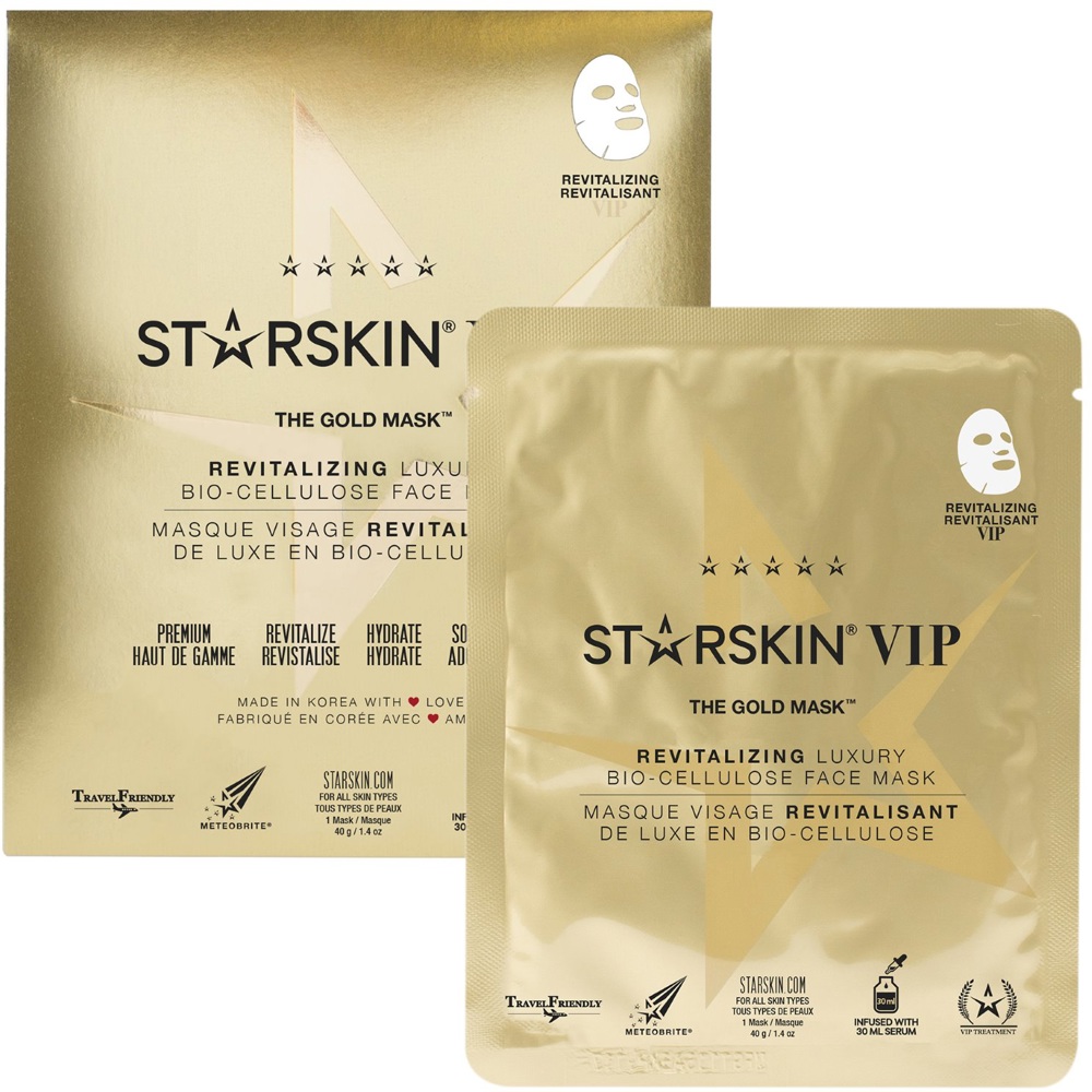 THE GOLD MASK™ VIP Revitalizing Luxury Bio-Cellulose Face Mask, 30ml