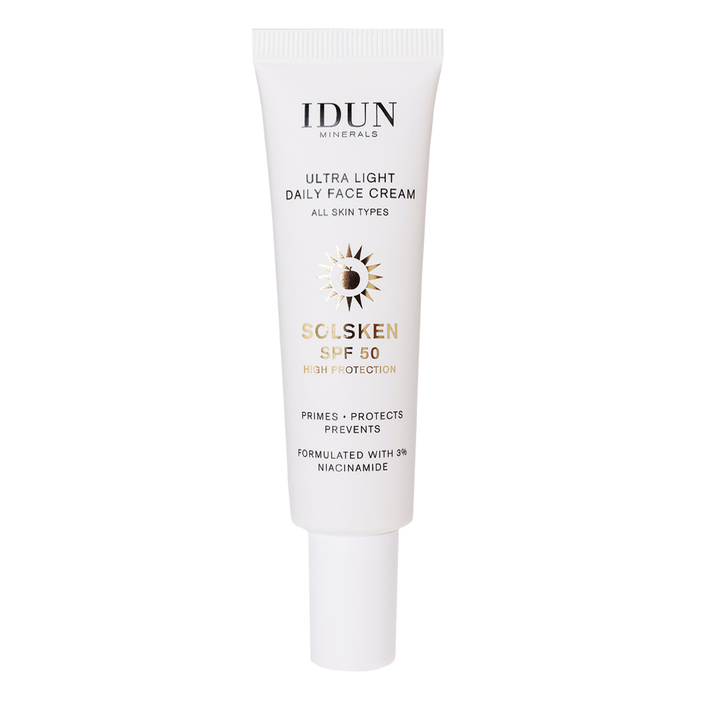 Ultra Light Daily Face Cream Solsken SPF50, 30ml