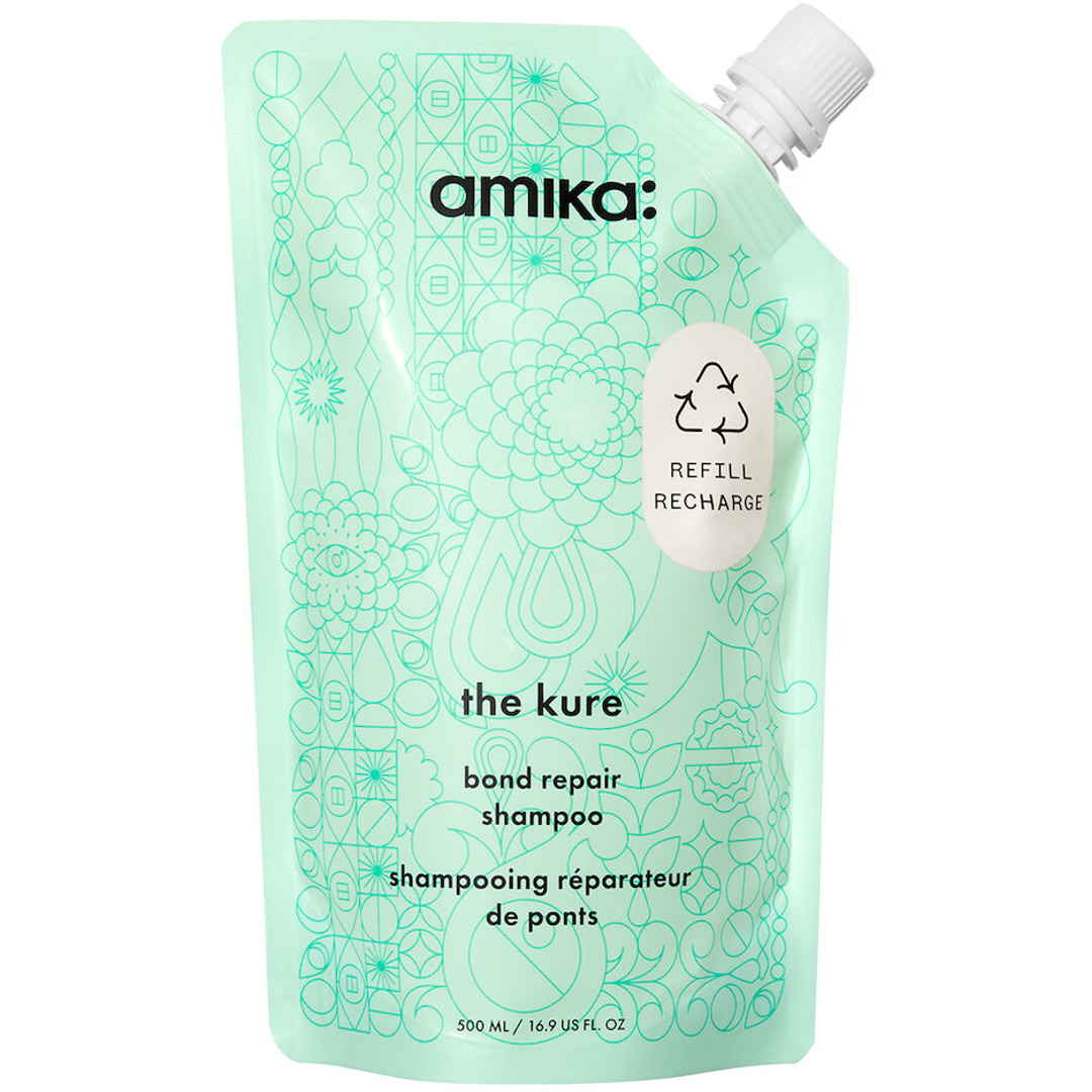 Amika The Kure Bond Repair Shampoo, 500ml Refill