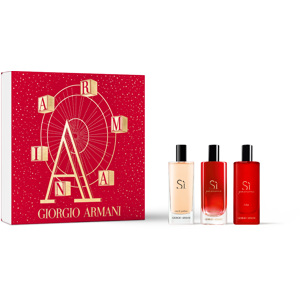 Sì Gift Set 2022, EdP 15ml + Passione EdP 15ml + Passione Éclat 15ml