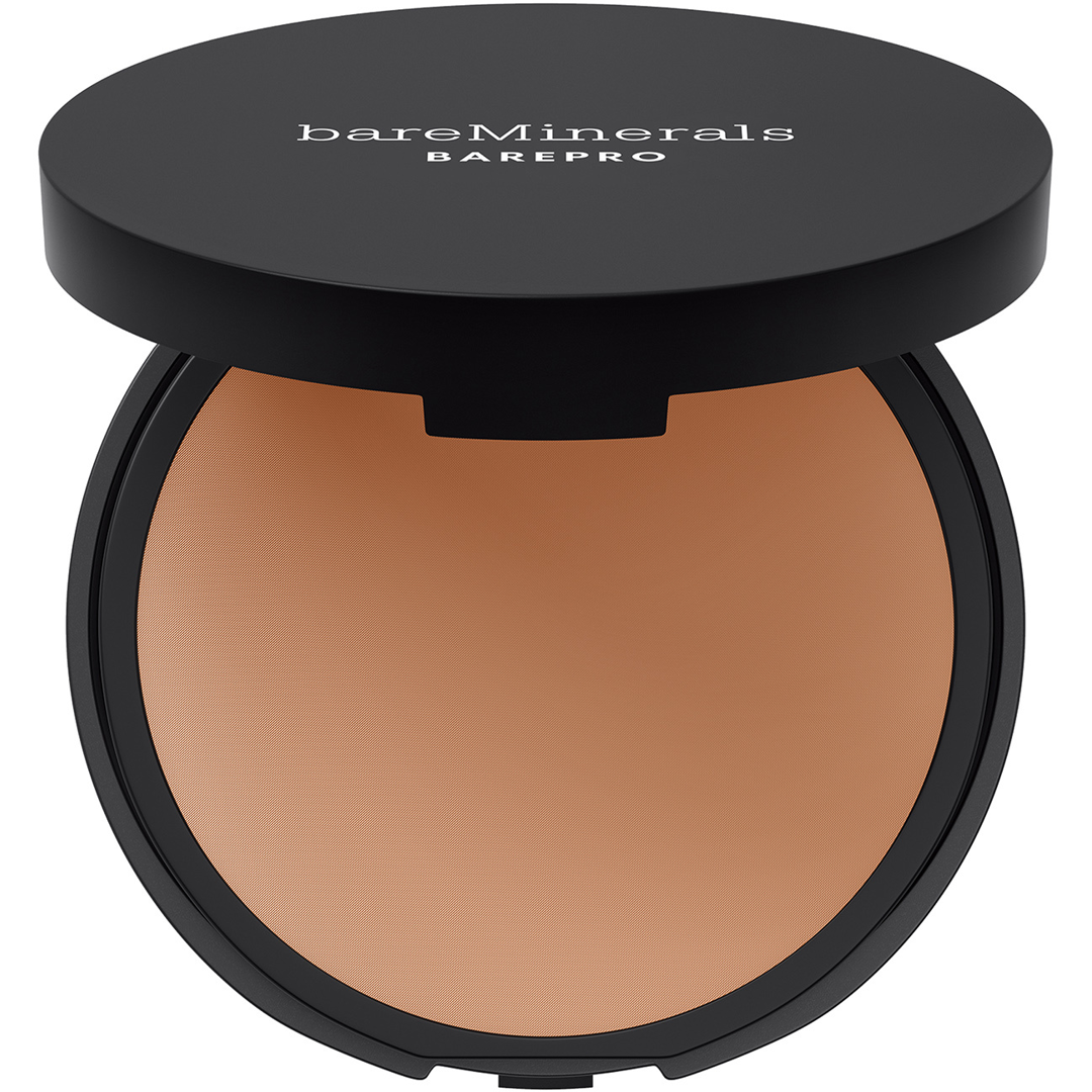 bareMinerals BarePro 16hr Skin-Perfecting Powder Foundation, Medium Deep 40 Cool foundation