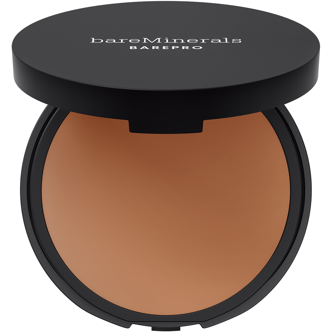bareMinerals BarePro 16hr Skin-Perfecting Powder Foundation, Medium Deep 45 Neutral
