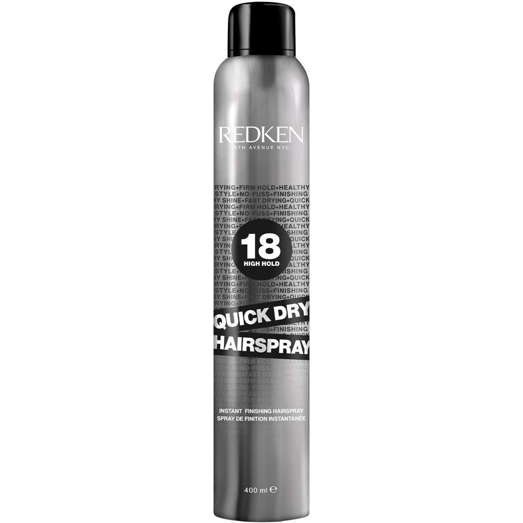 Redken Quick Dry Hairspray, 400ml hårspray