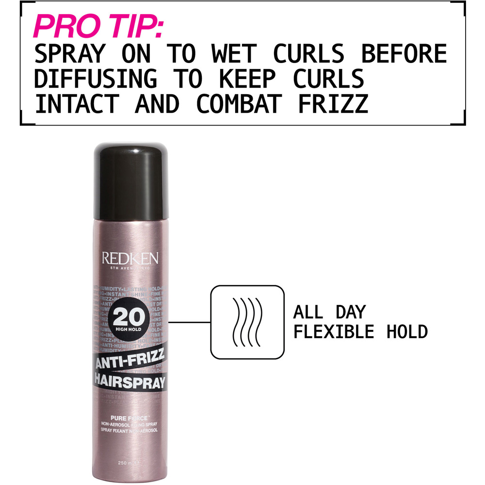 Anti Frizz Hairspray, 250ml