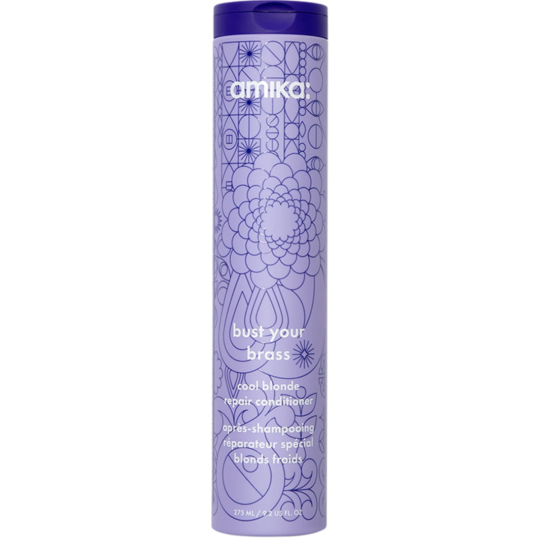 Amika Bust Your Brass Cool Blonde Repair Conditioner, 275ml balsam