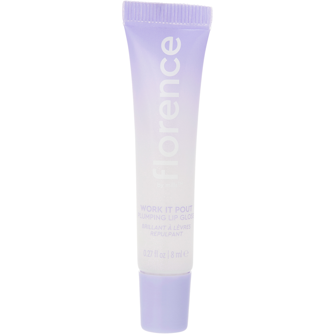 Florence By Mills Work It Pout Plumping Lip Gloss, Pink Wink