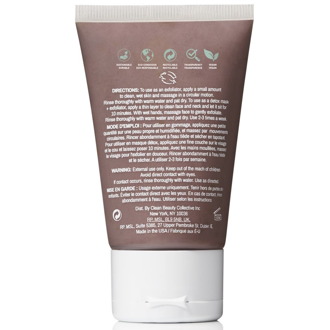 Clean Reserve Purple Clay Detoxifying Face Mask, 59ml