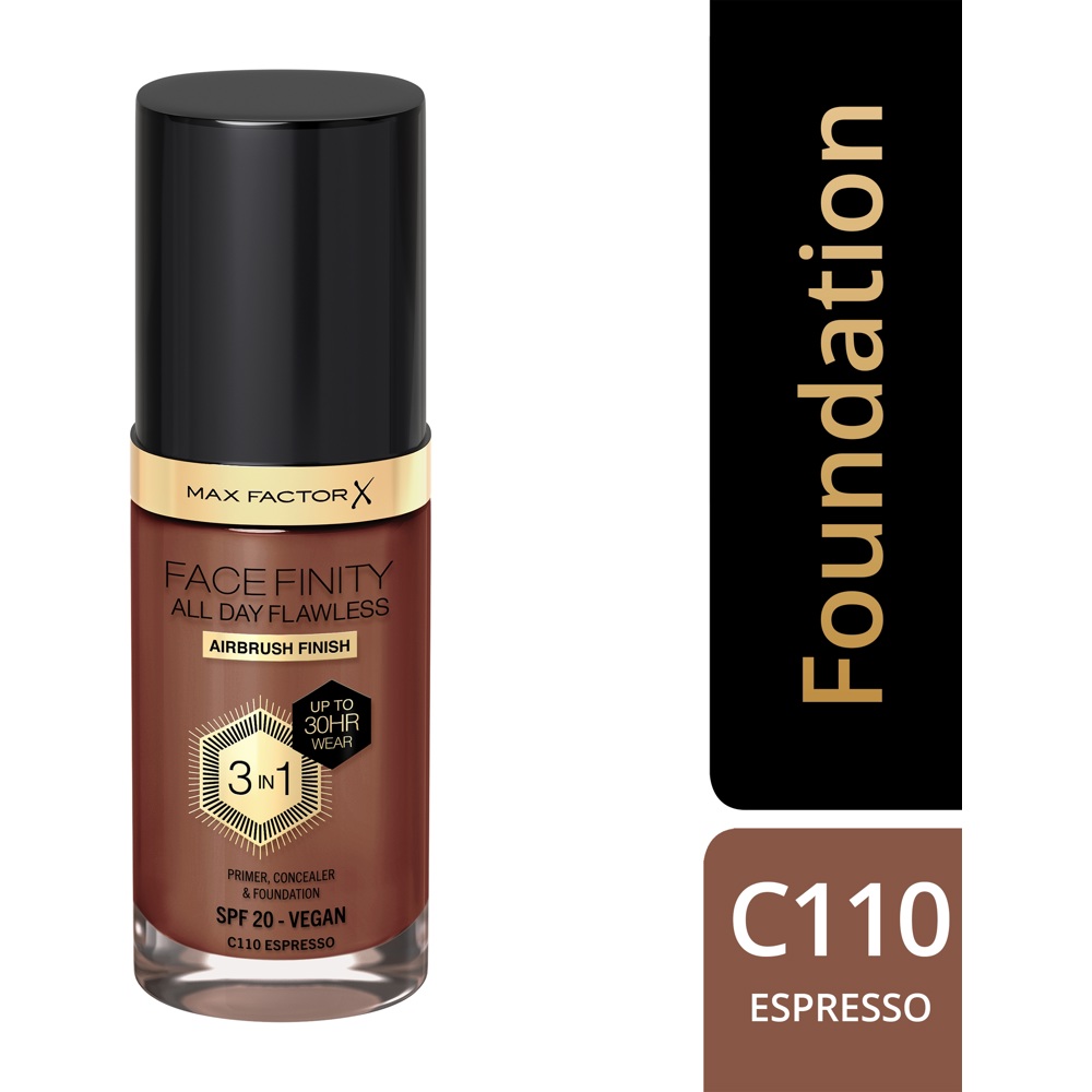 All Day Flawless 3-in-1 Foundation, 30ml