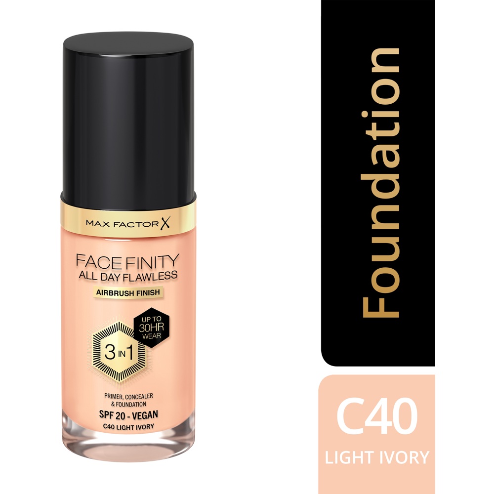 All Day Flawless 3-in-1 Foundation, 30ml