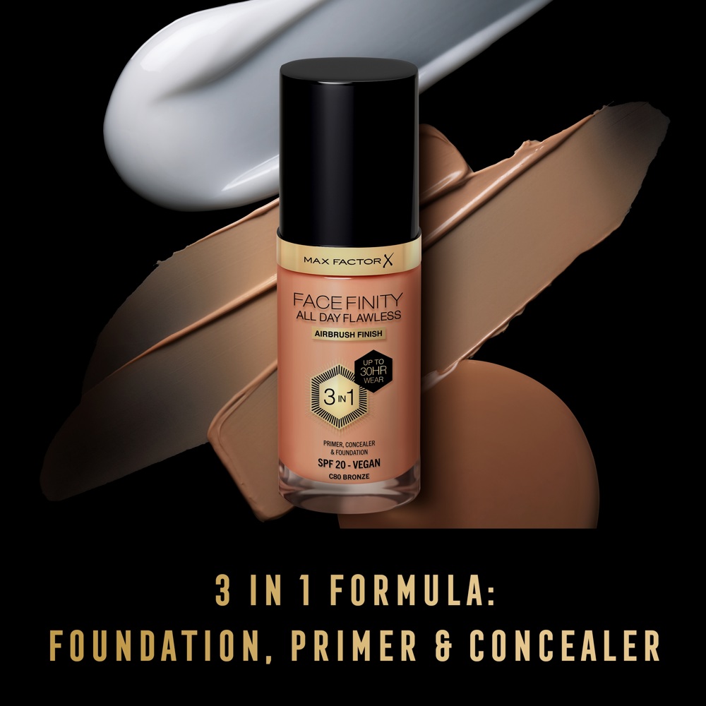 All Day Flawless 3-in-1 Foundation, 30ml