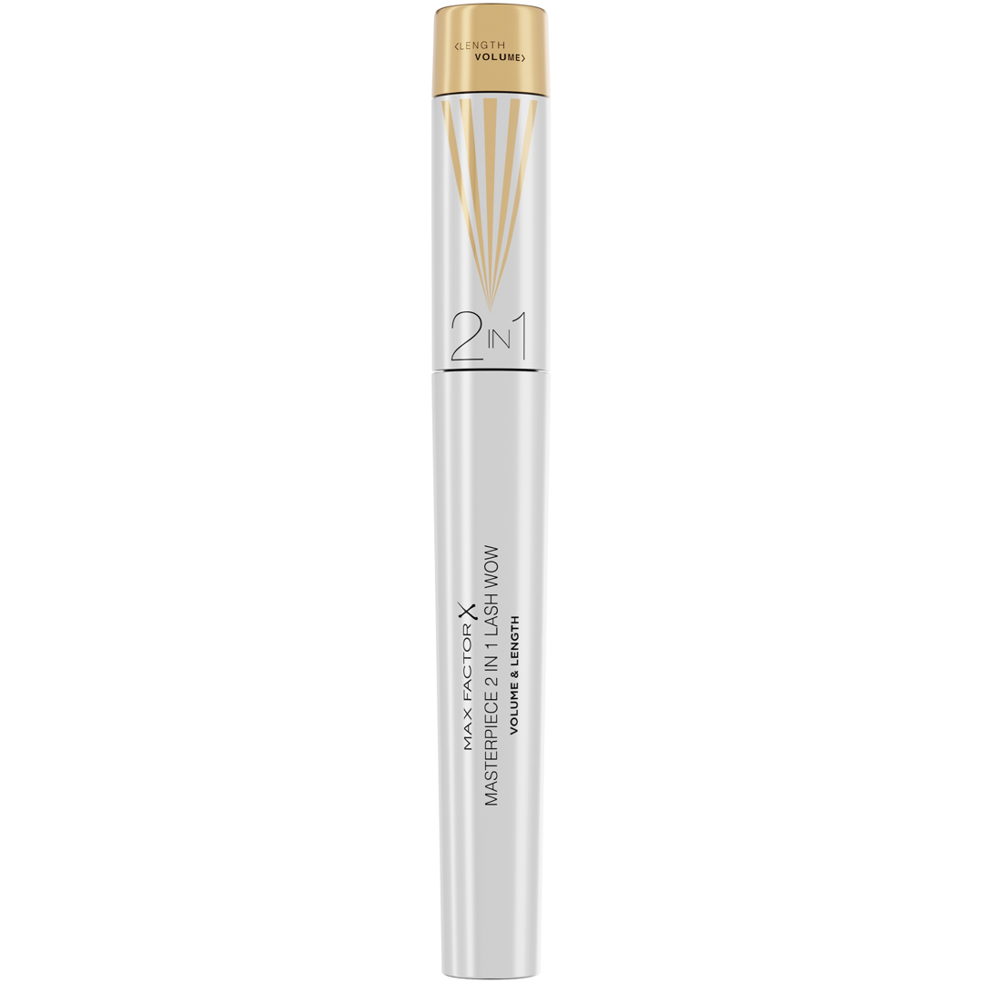 Max Factor Masterpiece 2-in-1 Lash Wow Mascara, Black, Ripsiväri