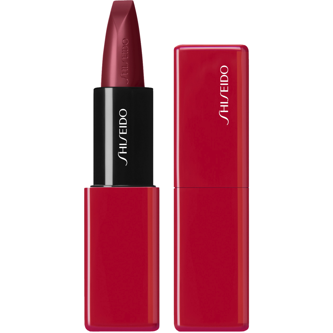Shiseido TechnoSatin Gel Lipstick, 411 Scarlett Cluster läppstift