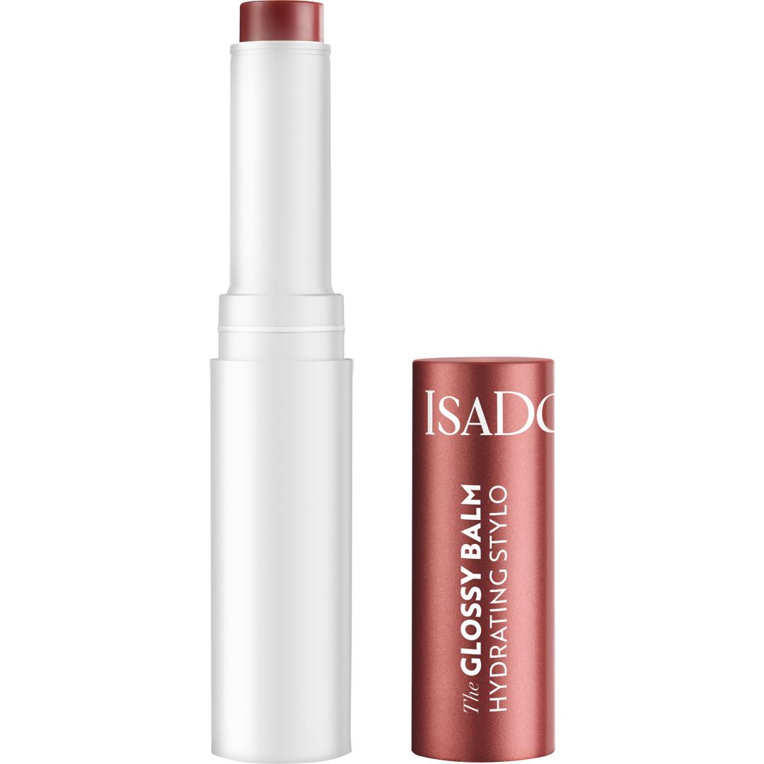 IsaDora Glossy Balm Hydrating Stylo, 44 Rosewood, Huulikiilto
