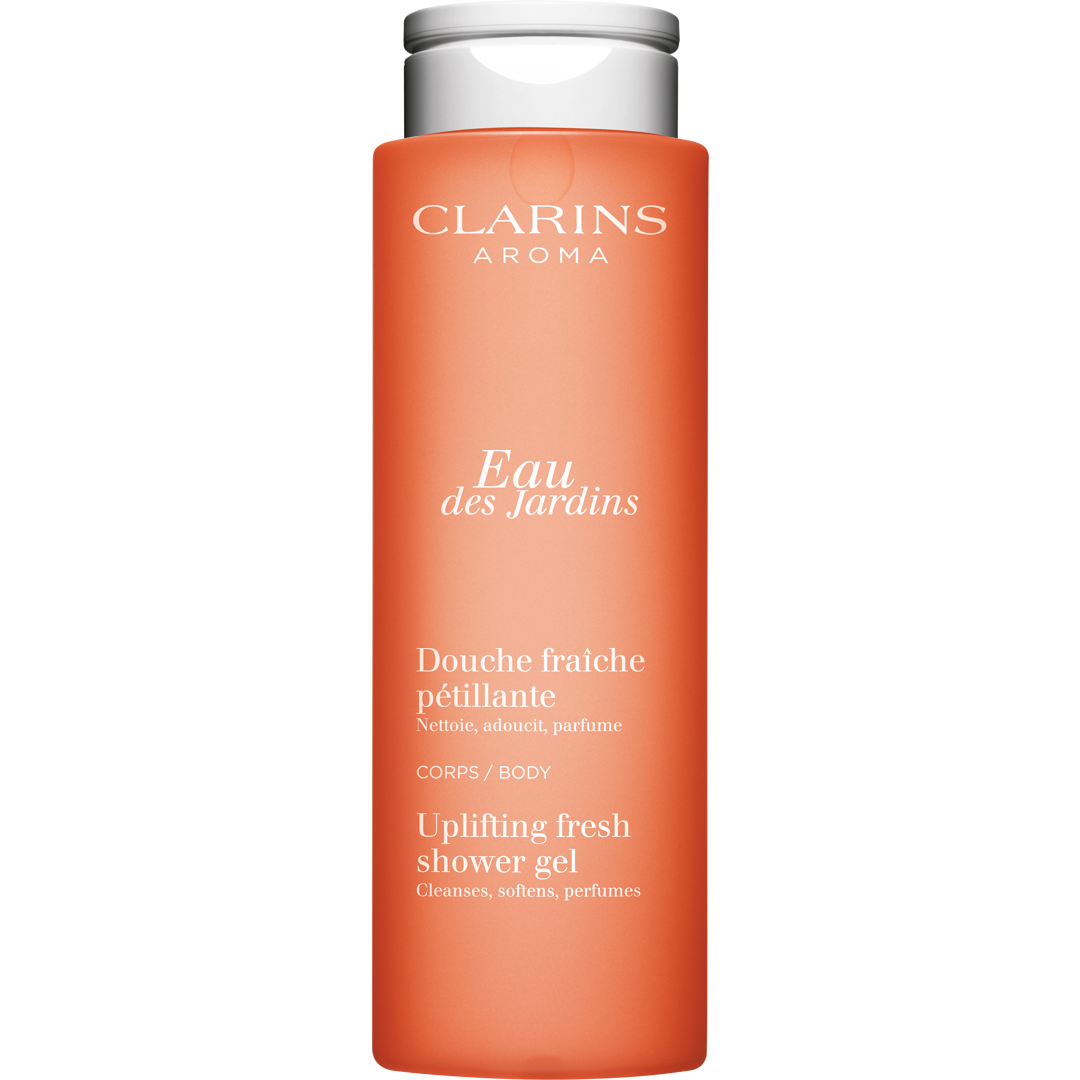 Clarins Eau des Jardins Uplifting Fresh Shower Gel, 200ml, Suihkugeeli