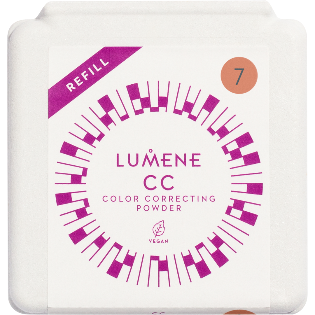 Lumene CC Color Correcting Powder Refill, 10g, 7