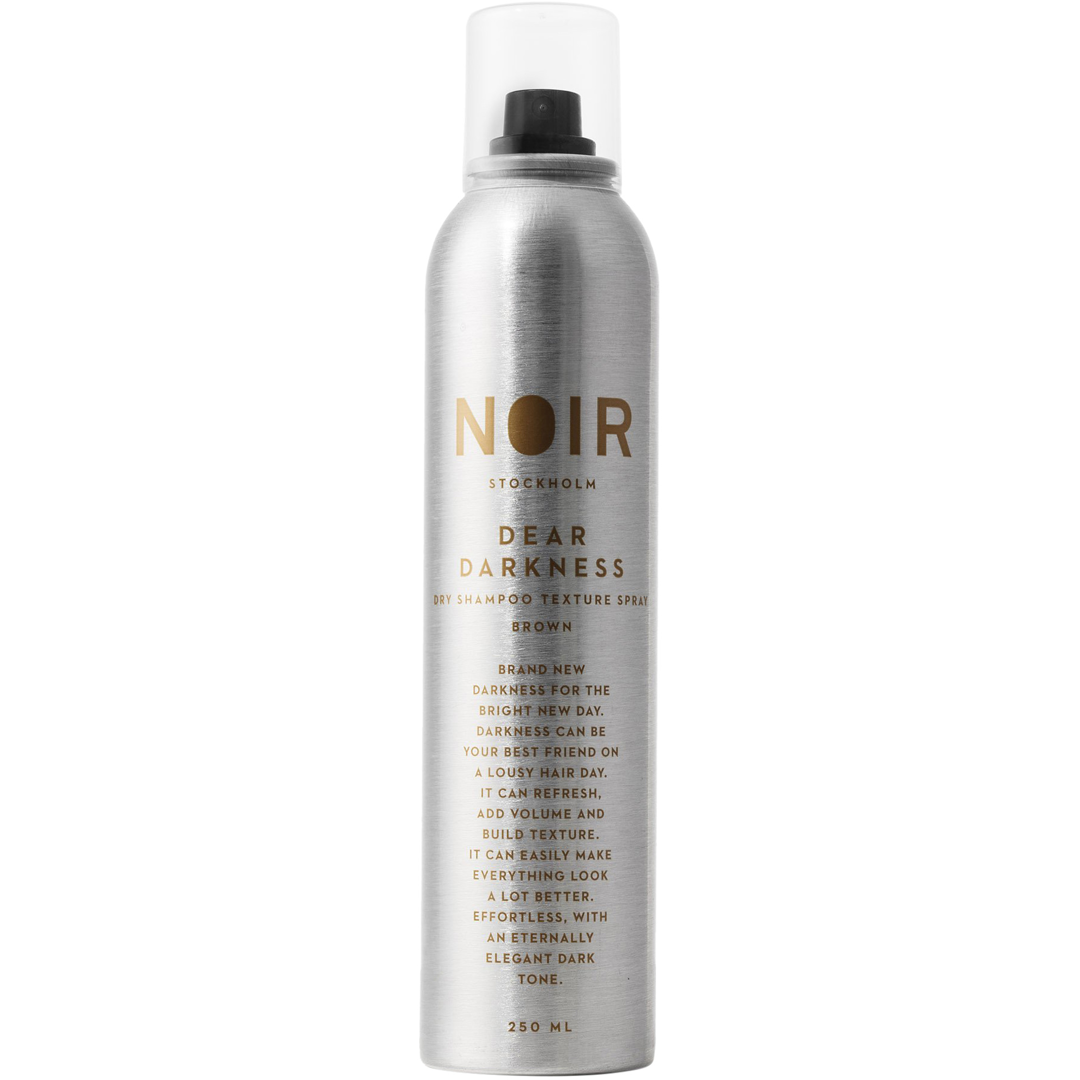 NOIR Stockholm Dear Darkness Dry Shampoo and Texturizing Spray For Brunette torrschampo