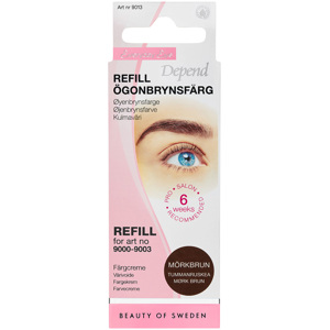 Everyday Eye Eyebrow Colour, Refill, Dark Brown