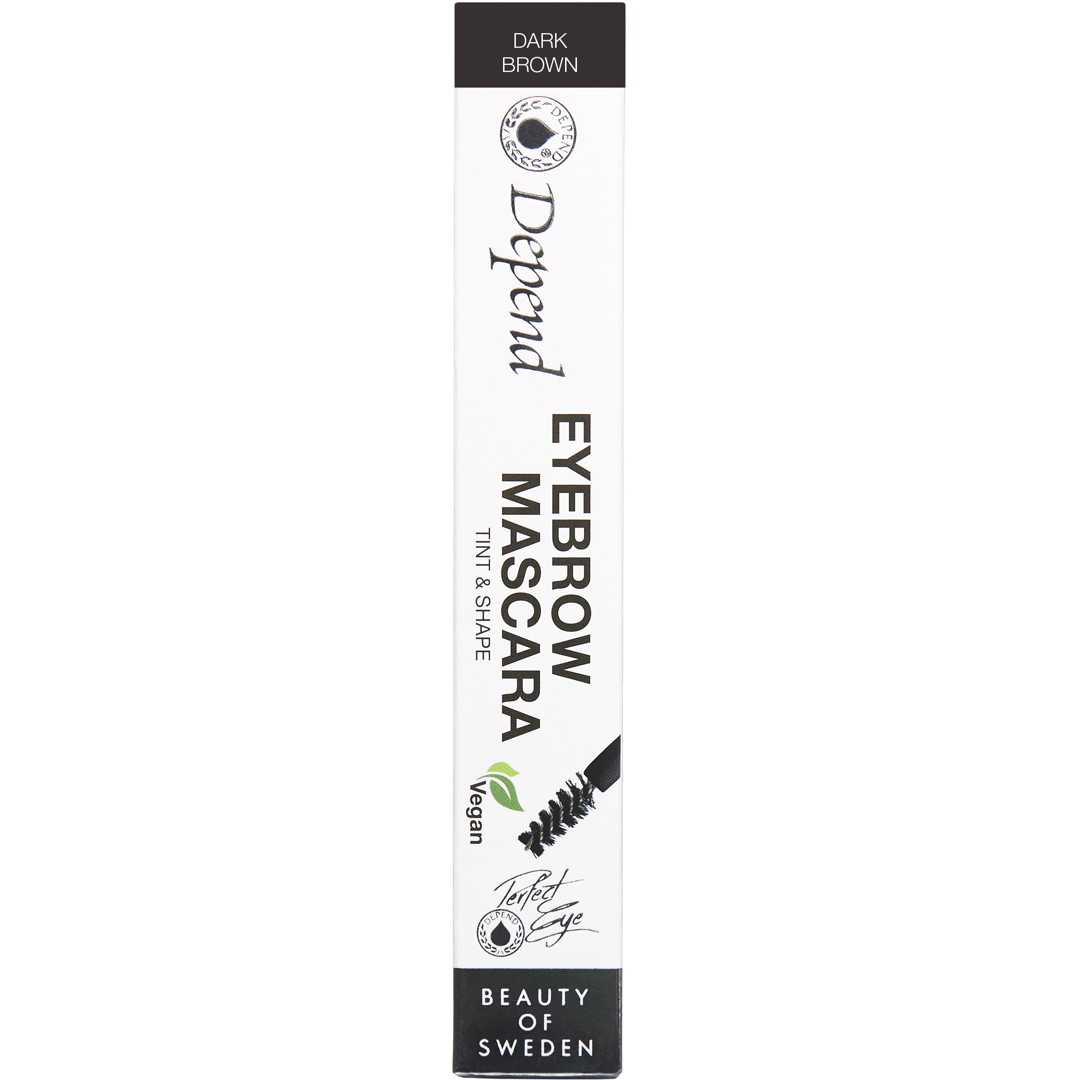 Depend Eyebrow Mascara Tint & Shape, Dark Brown