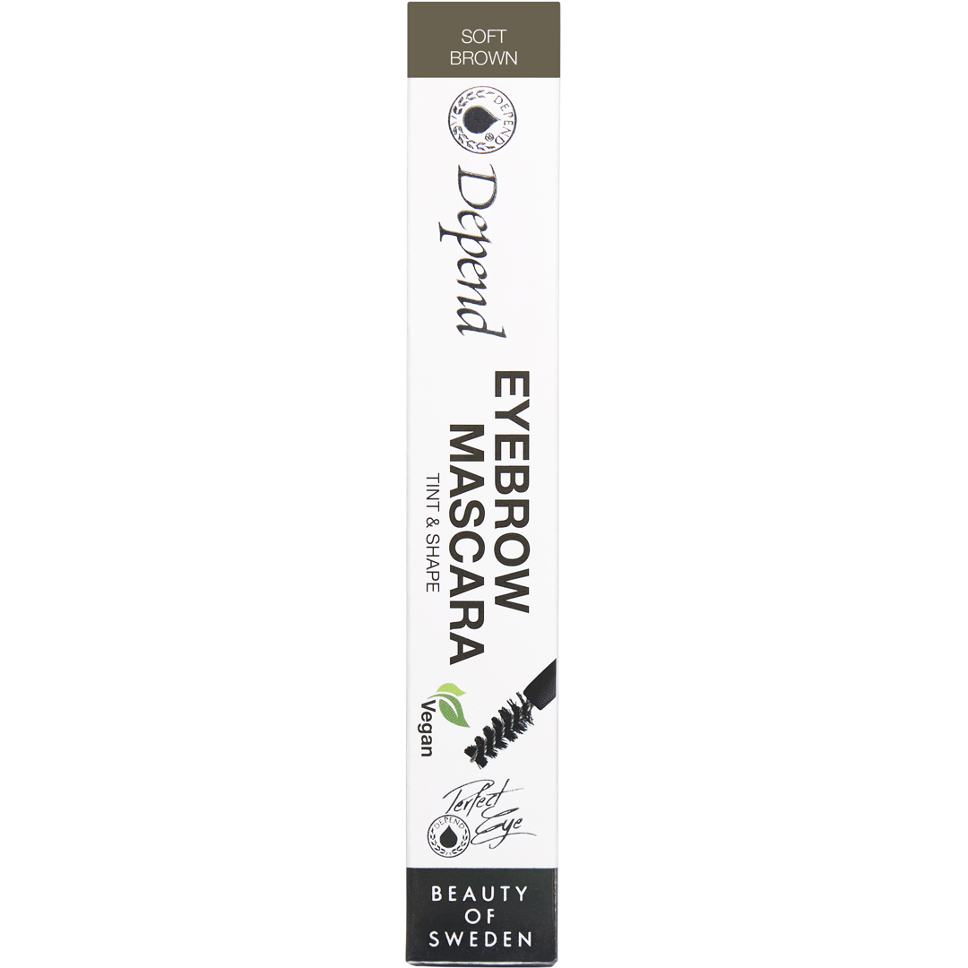 Depend Eyebrow Mascara Tint & Shape, Soft Brown