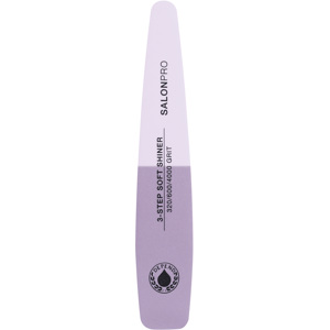 Nail File SalonPro 3-Step Soft Shiner