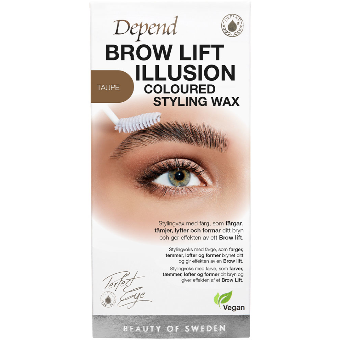 Depend Brow Lift Illusion Styling Wax, Taupe, Kulmavaha