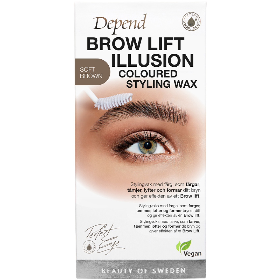 Depend Brow Lift Illusion Styling Wax, Soft Brow, Kulmavaha
