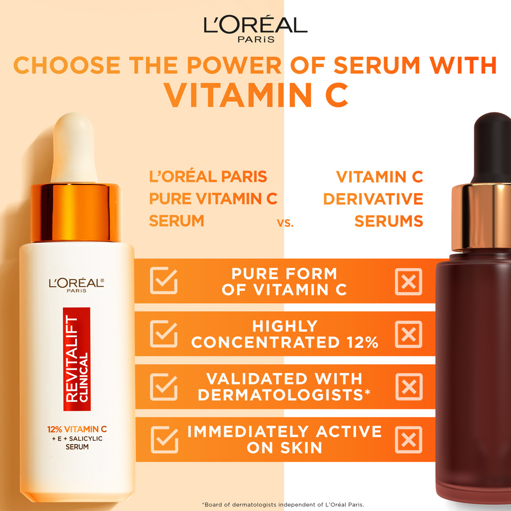 Revitalift Clinical 12% Vitamin C Serum, 30ml