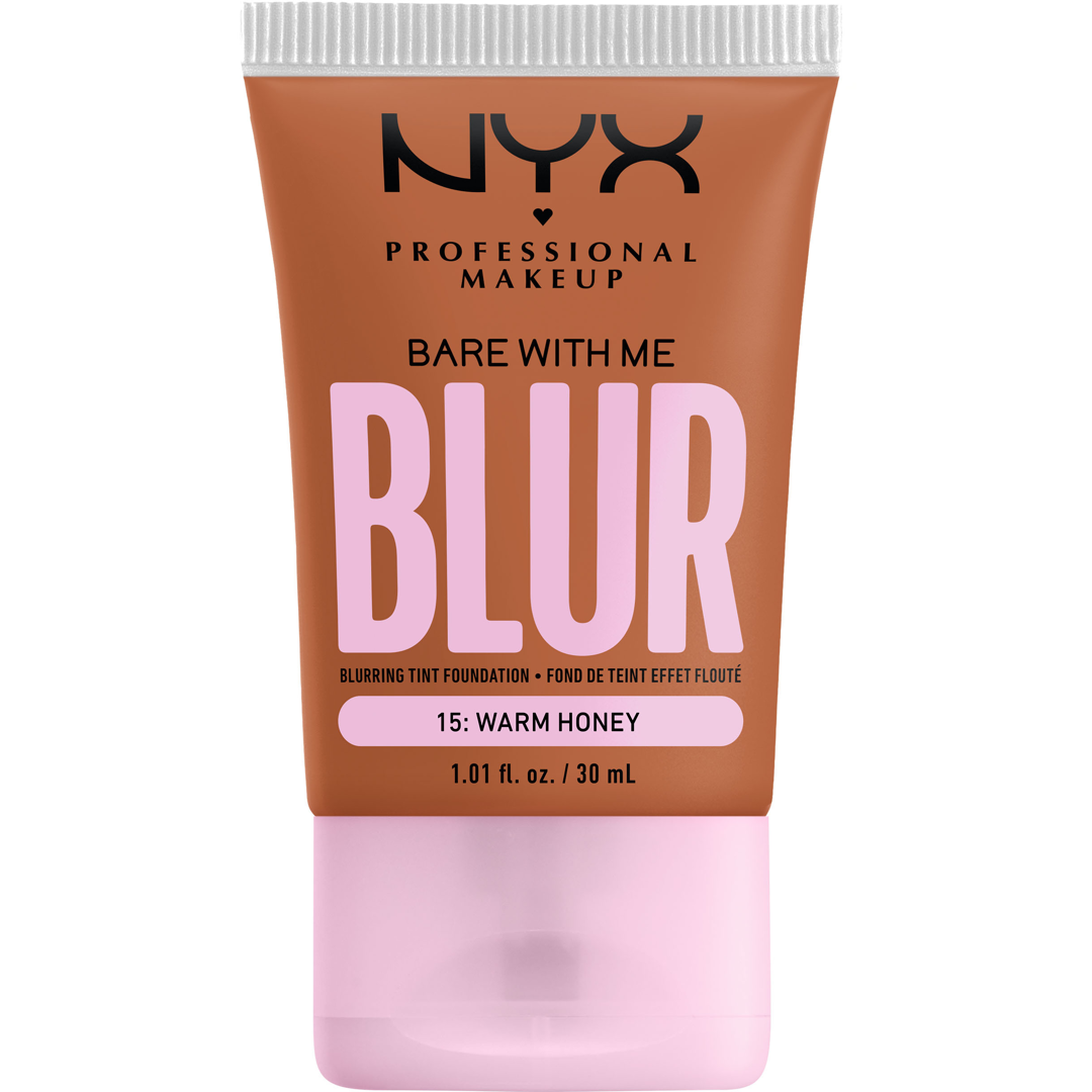 NYX Bare With Me Blur Tint Foundation, 30ml, 15 Warm Honey foundation