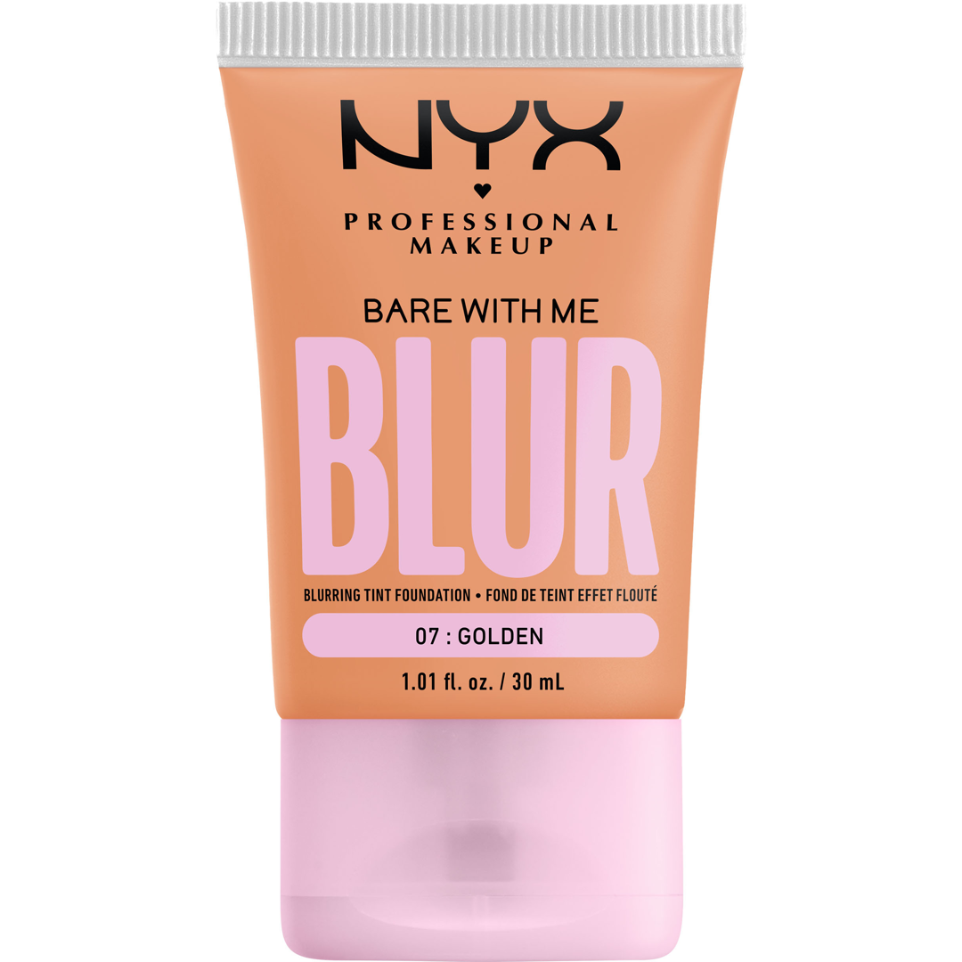 NYX Bare With Me Blur Tint Foundation, 30ml, 07 Golden foundation