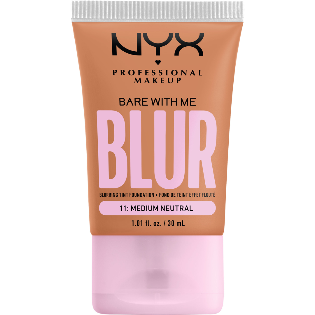 NYX Bare With Me Blur Tint Foundation, 30ml, 11 Medium Neutral foundation