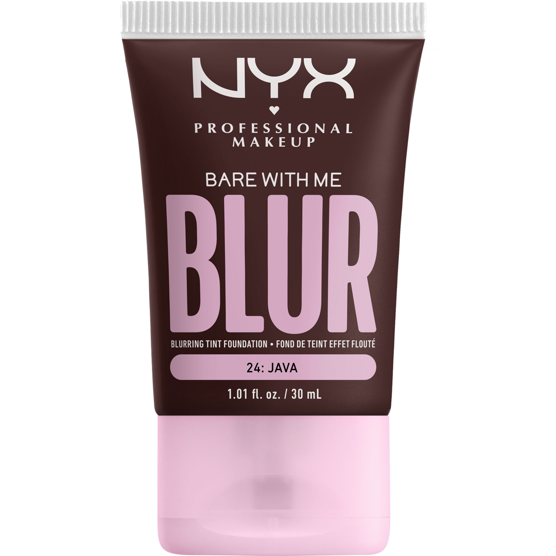 NYX Professional Makeup Bare With Me Blur Tint Foundation, 30ml, 24 Java, Meikkivoide