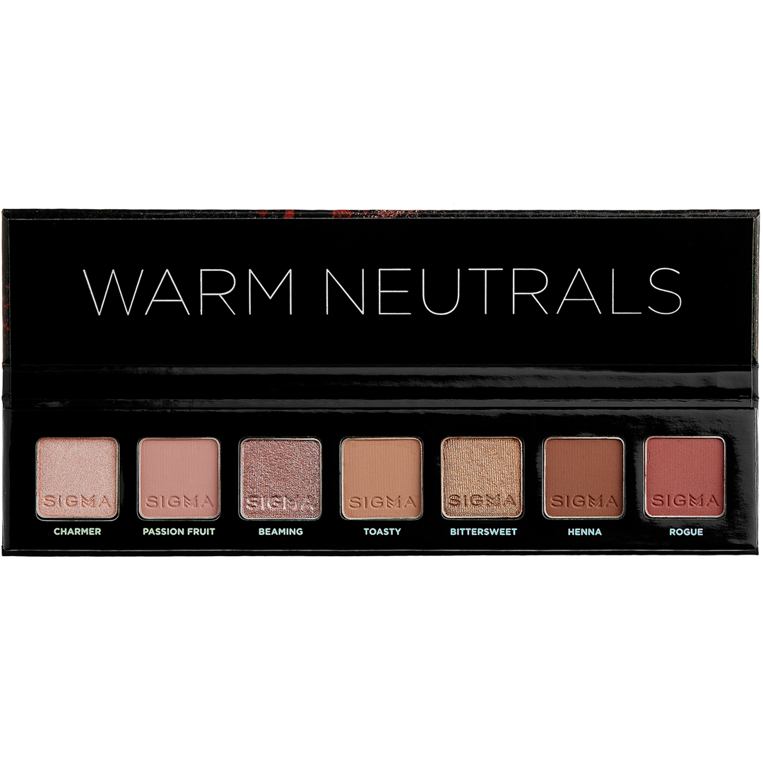 Sigma Beauty Mini Eyeshadow Palette, Warm Neutrals ögonskugga
