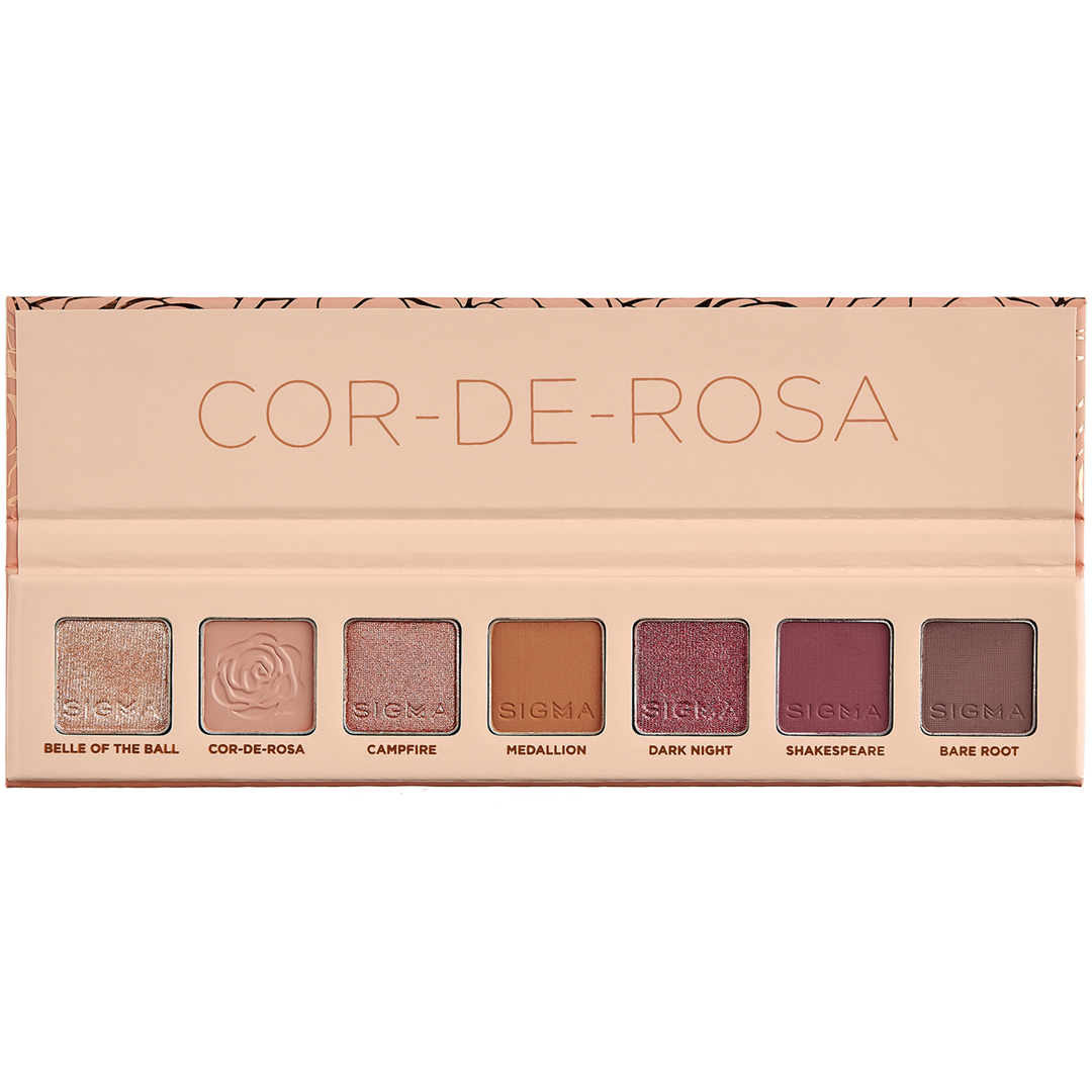 Sigma Beauty Mini Eyeshadow Palette, Cor-de-Rosa ögonskugga