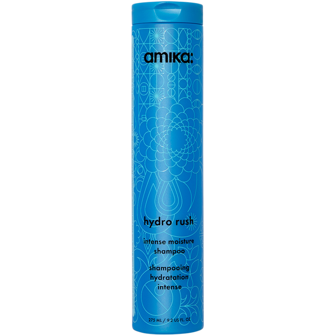 Amika Hydro Rush Intense Moisture Shampoo, 275ml