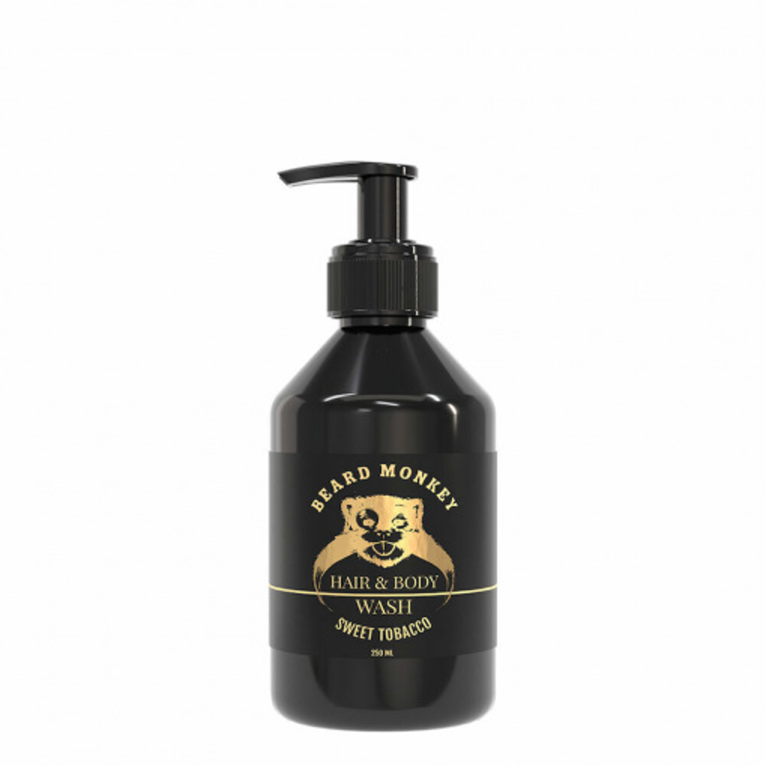 Beard Monkey Hair & Body Sweet Tobacco, 250ml, Suihkugeeli