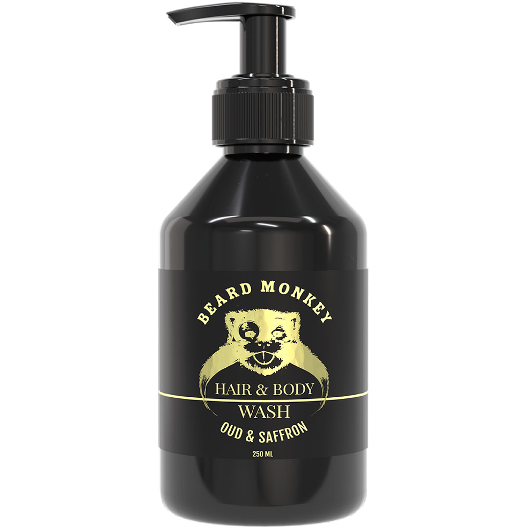 Beard Monkey Hair & Body Oud & Saffron, 250ml