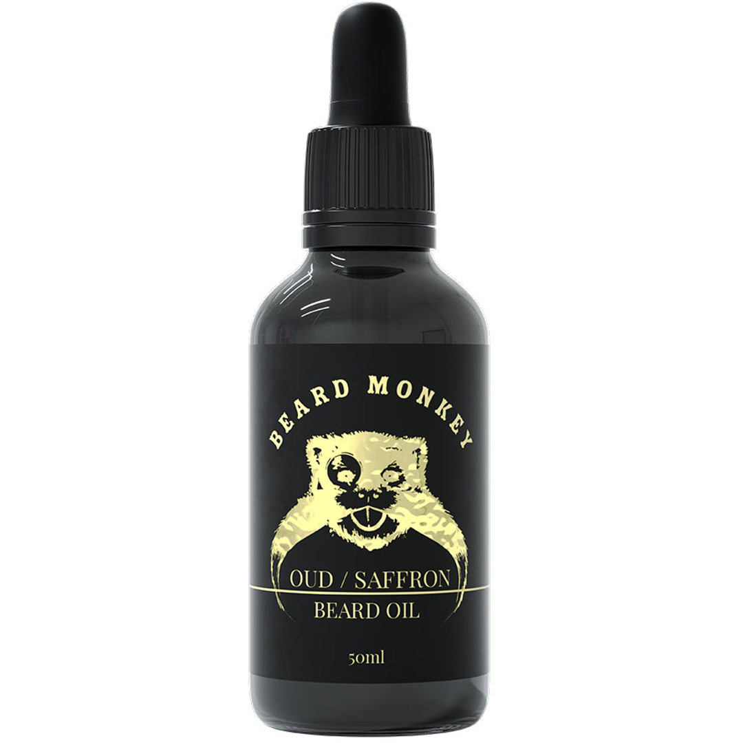 Beard Monkey Beard Oil Oud & Saffron, 50ml hårolja