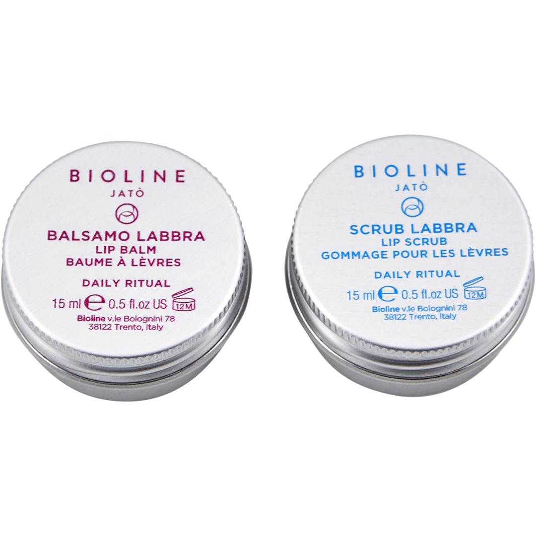 Bioline Jatò Lip Scrub & Balm, 2x15ml